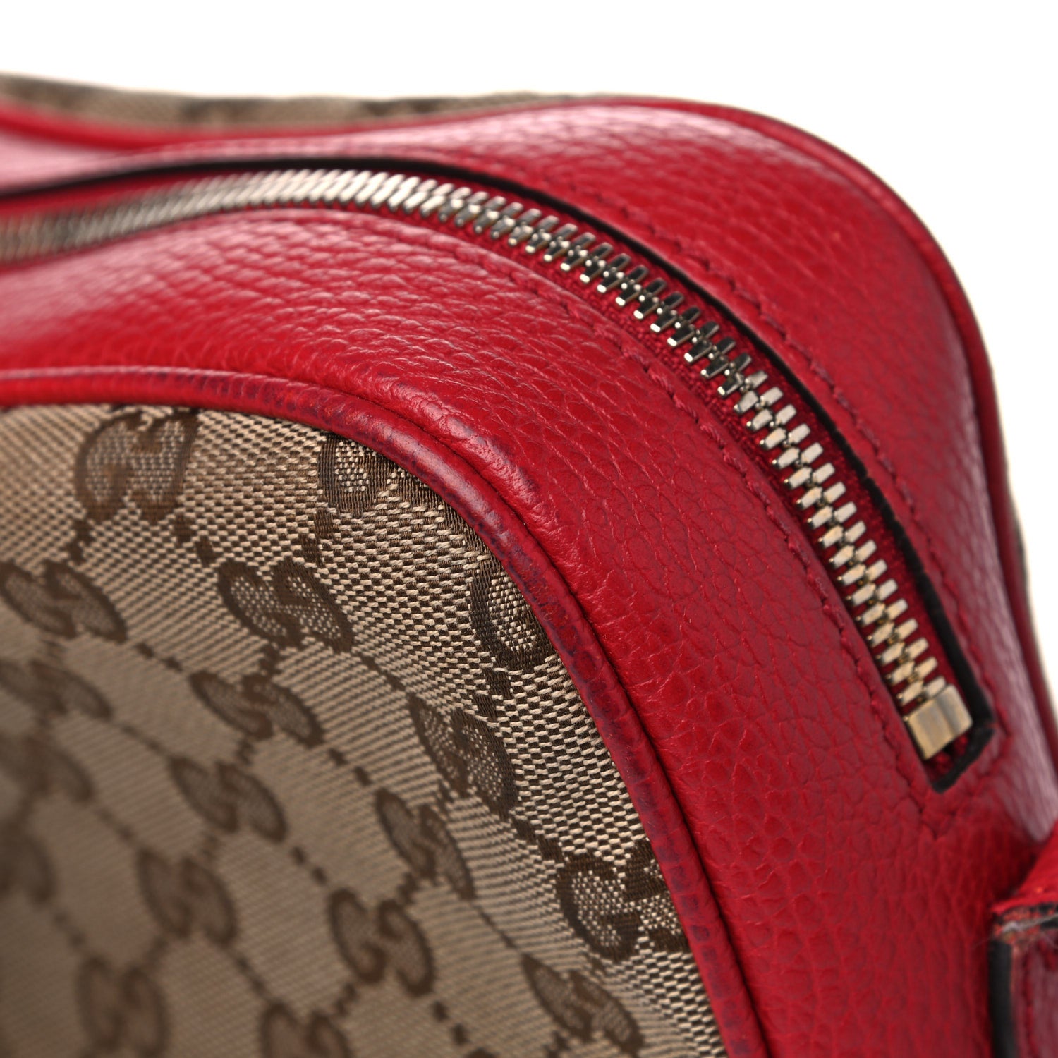 Gucci Monogram Mini Bree Messenger Bag Red 18 of 21