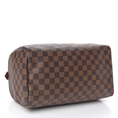 Louis Vuitton Damier Ebene Speedy 30 4 of 9