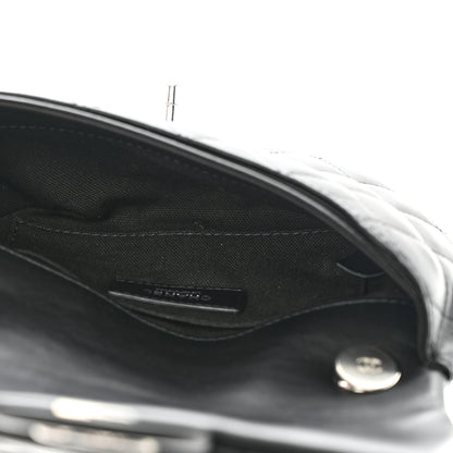 Chanel Calfskin Quilted CC Uniform Flap Belt Bag Black 5 of 12