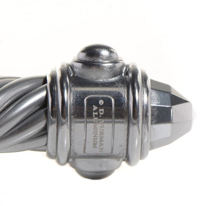 David Yurman Aluminum 10mm Cable Bracelet Silver 5 of 6