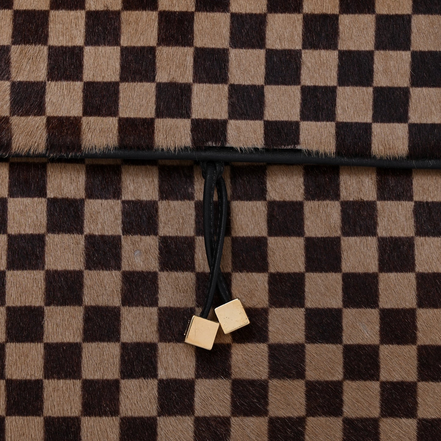 Damier Calf Hair Sauvage Lionne