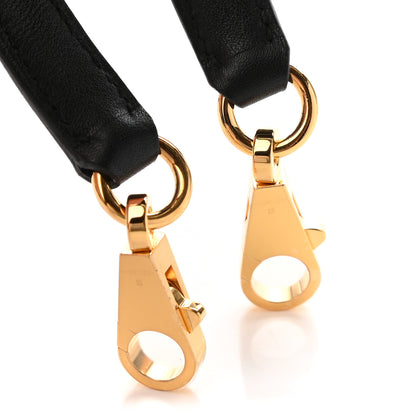Hermes Swift 16mm Mini Dog Carres Bag Strap Black 5 of 6