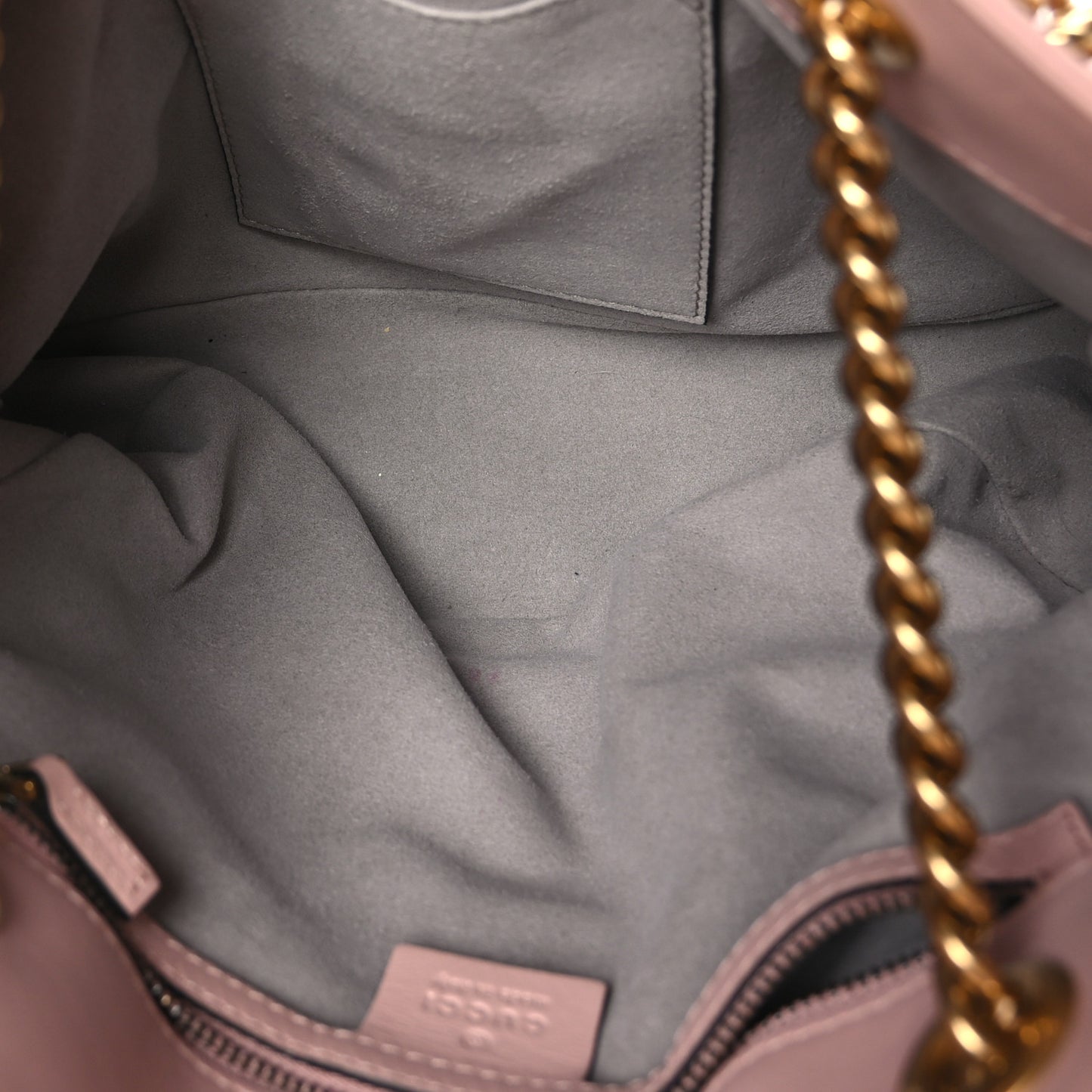 Calfskin Matelasse Medium GG Marmont Open Top Shoulder Bag Perfect Pink