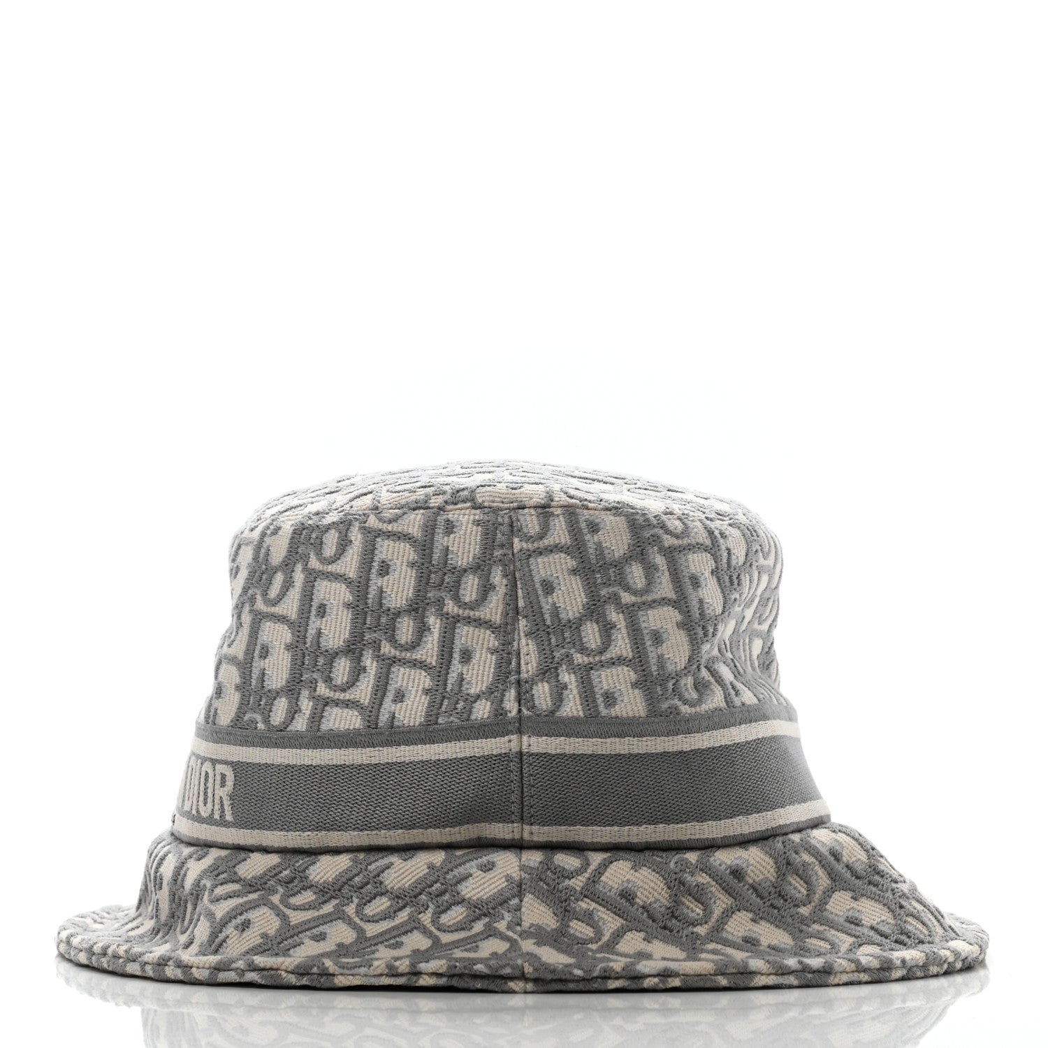Christian Dior Oblique Bucket Hat 58 Grey 850934 – FASHIONPHILE