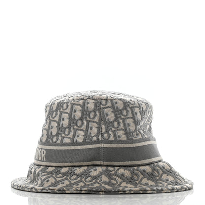 Christian Dior Oblique Bucket Hat 58 Grey 5 of 9