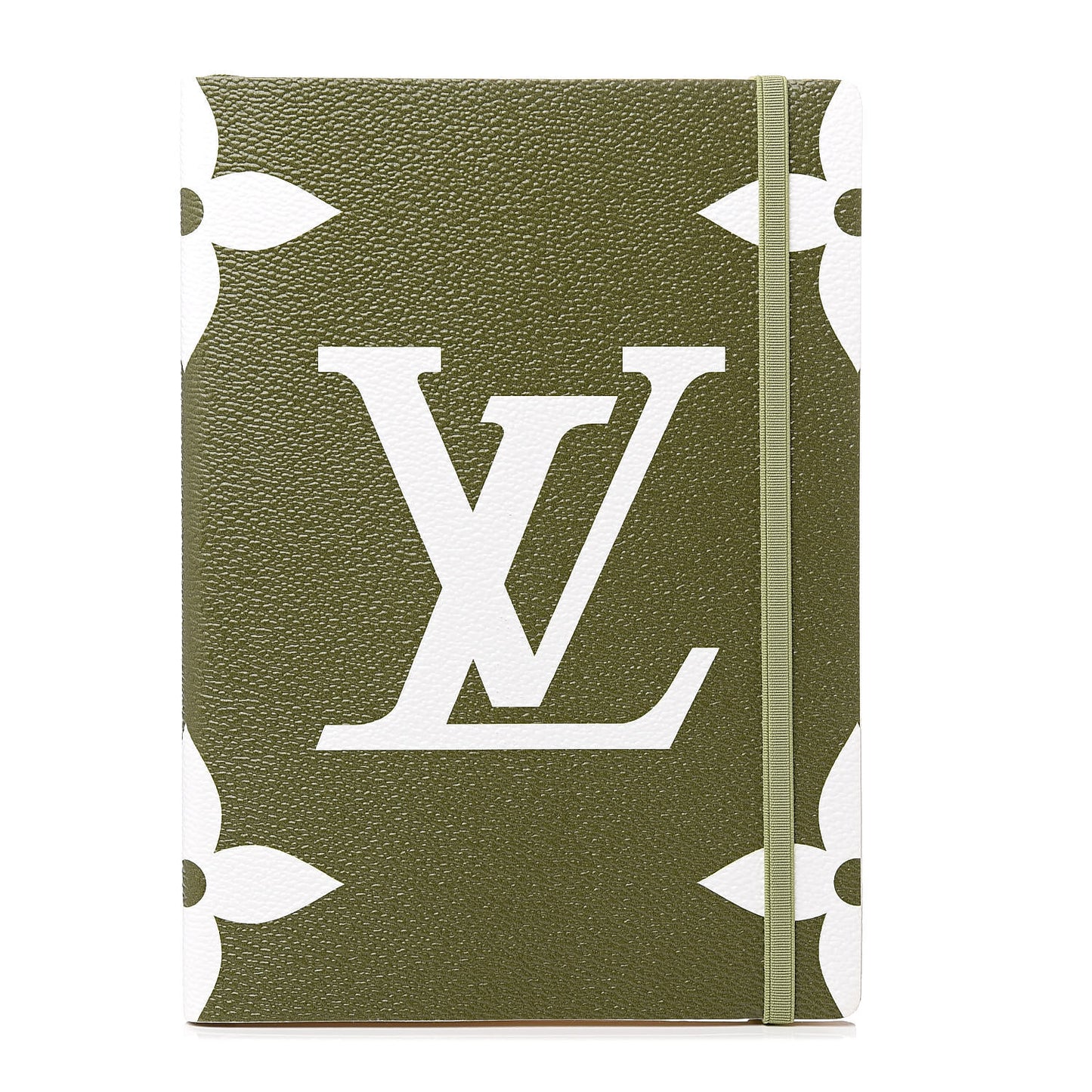 Monogram Giant Notebook Kaki Beige