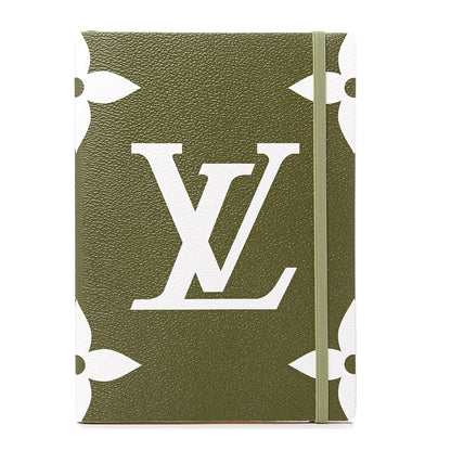 Louis Vuitton Monogram Giant Notebook Kaki Beige 1 of 7