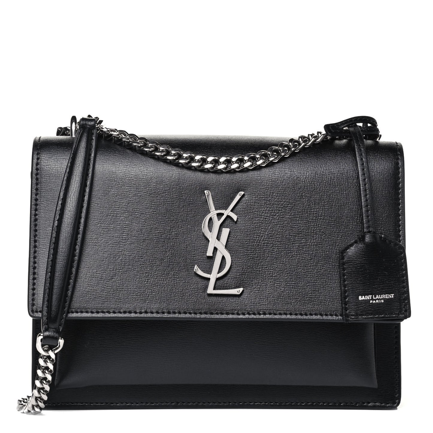 Calfskin Medium Monogram Sunset Black