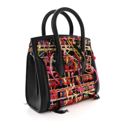 Alexander McQueen Tweed Sweet Calfskin Small Heroine 30 Multicolor Black 3 of 16