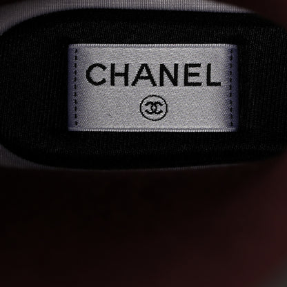 Chanel Caoutchouk CC High Boots 36 Black 6 of 8