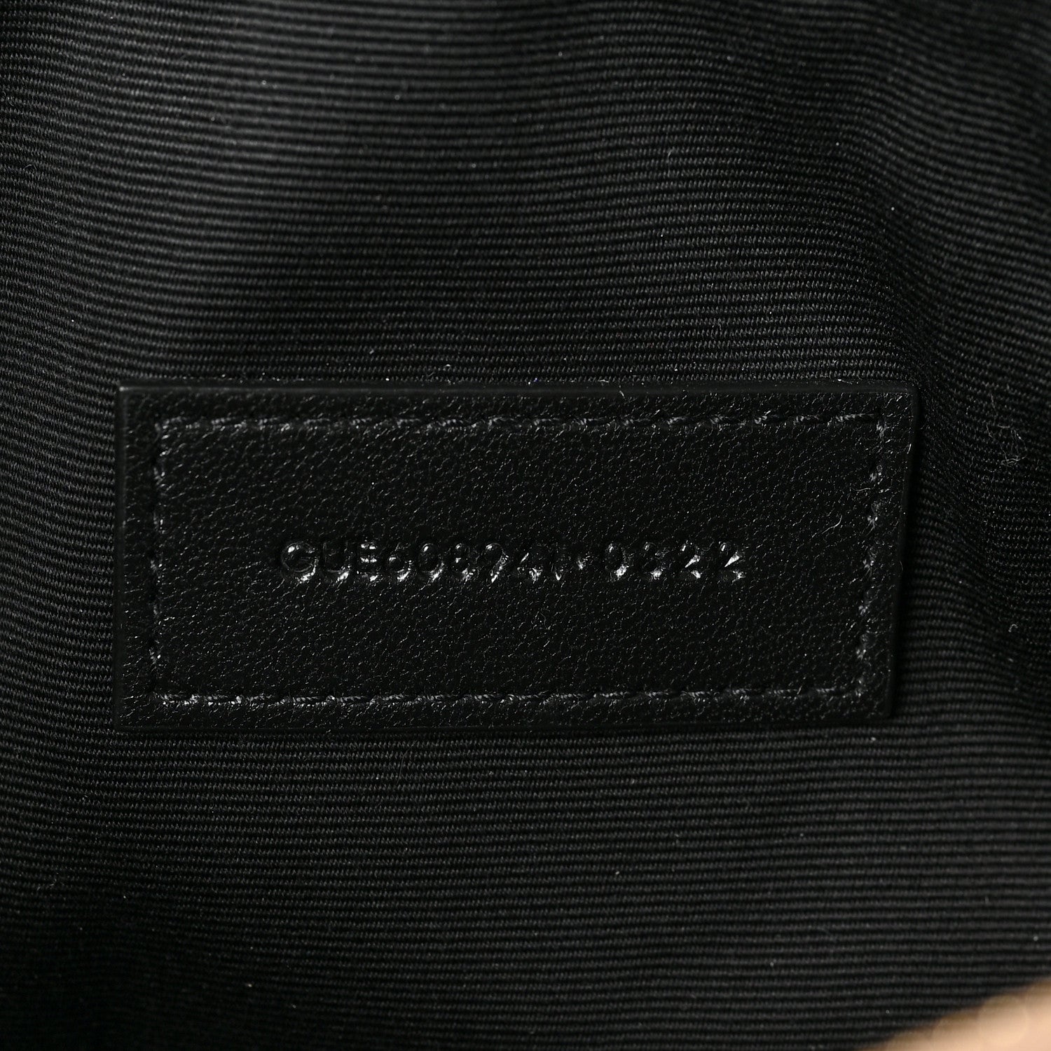 Saint Laurent Grained Lambskin Quilted Mini Becky Double Zip Bag Natural Tan 7 of 10