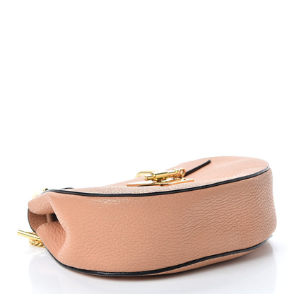 Chloe Grained Lambskin Mini Drew Shoulder Bag Gingerbread 4 of 11