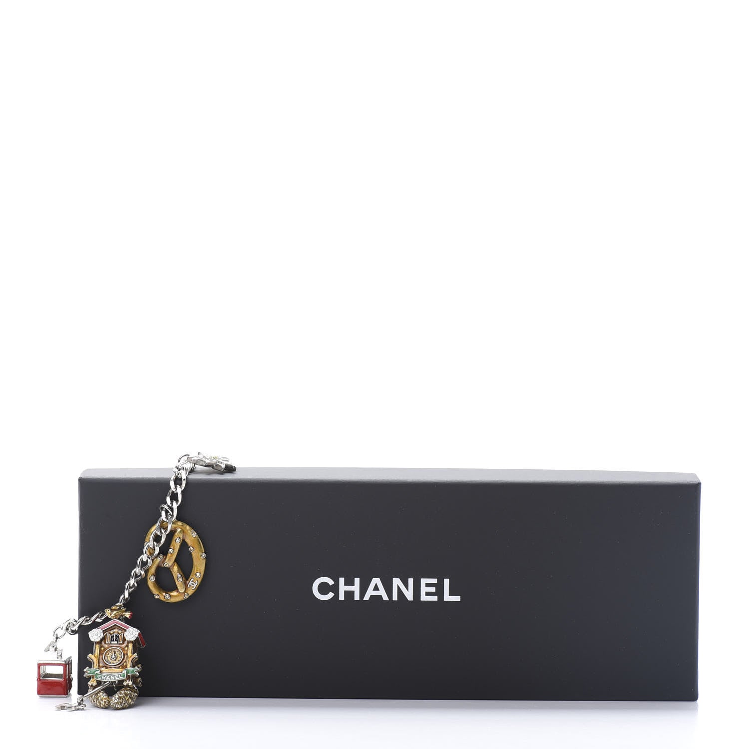 Chanel Enamel CC Paris Salzburg Charm Bracelet 7 of 7
