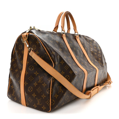 Louis Vuitton Monogram Keepall Bandouliere 55 2 of 9