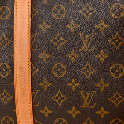 Louis Vuitton Monogram Keepall Bandouliere 55 10 of 17