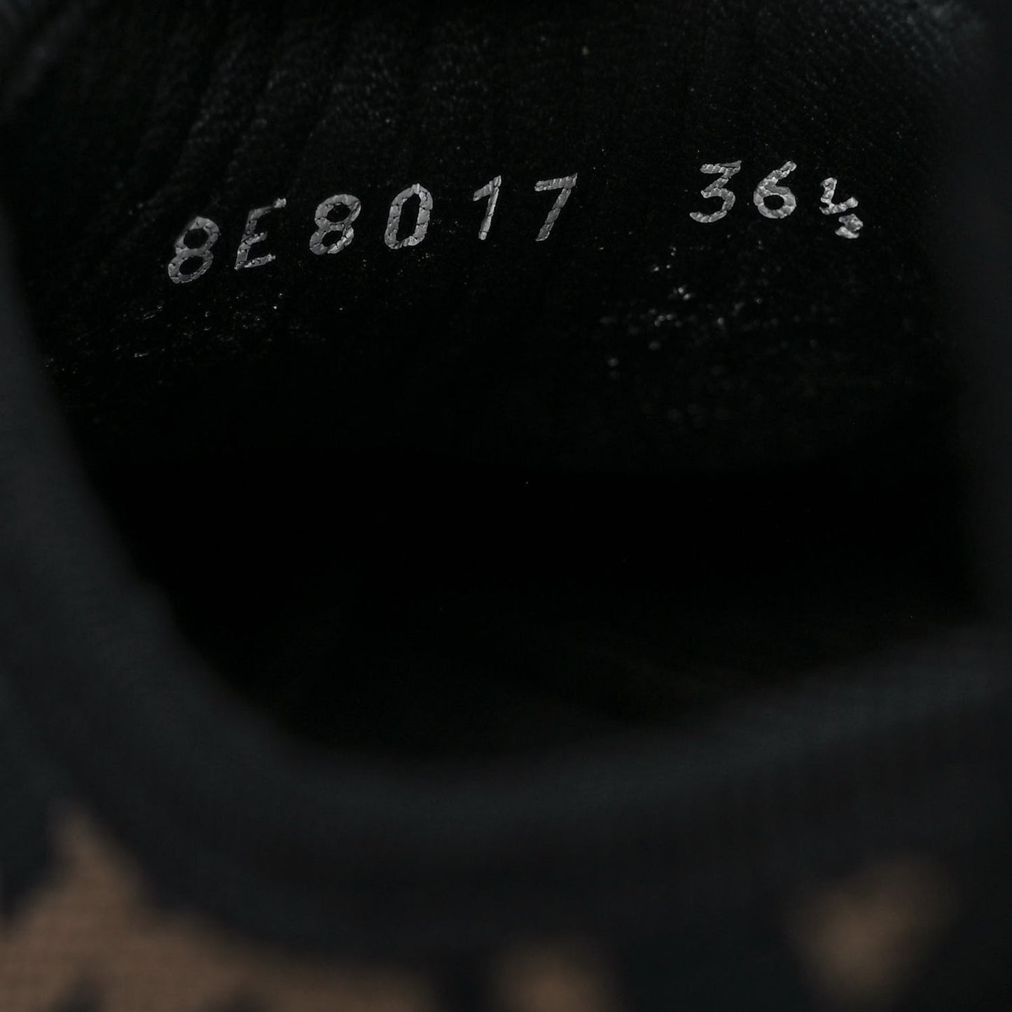 Fabric FF Micro-Perforated Rise Low Top Sneakers 36.5 Tobacco Black