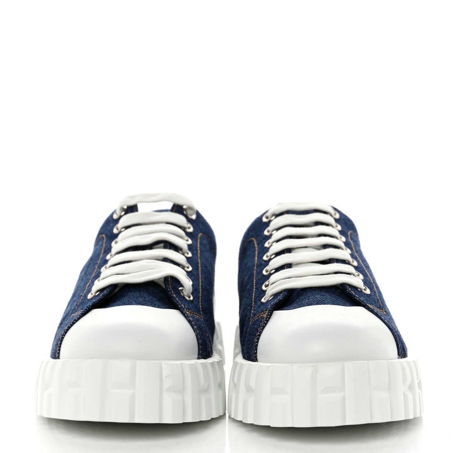 Denim Womens Cross Sneakers 36 Bleu