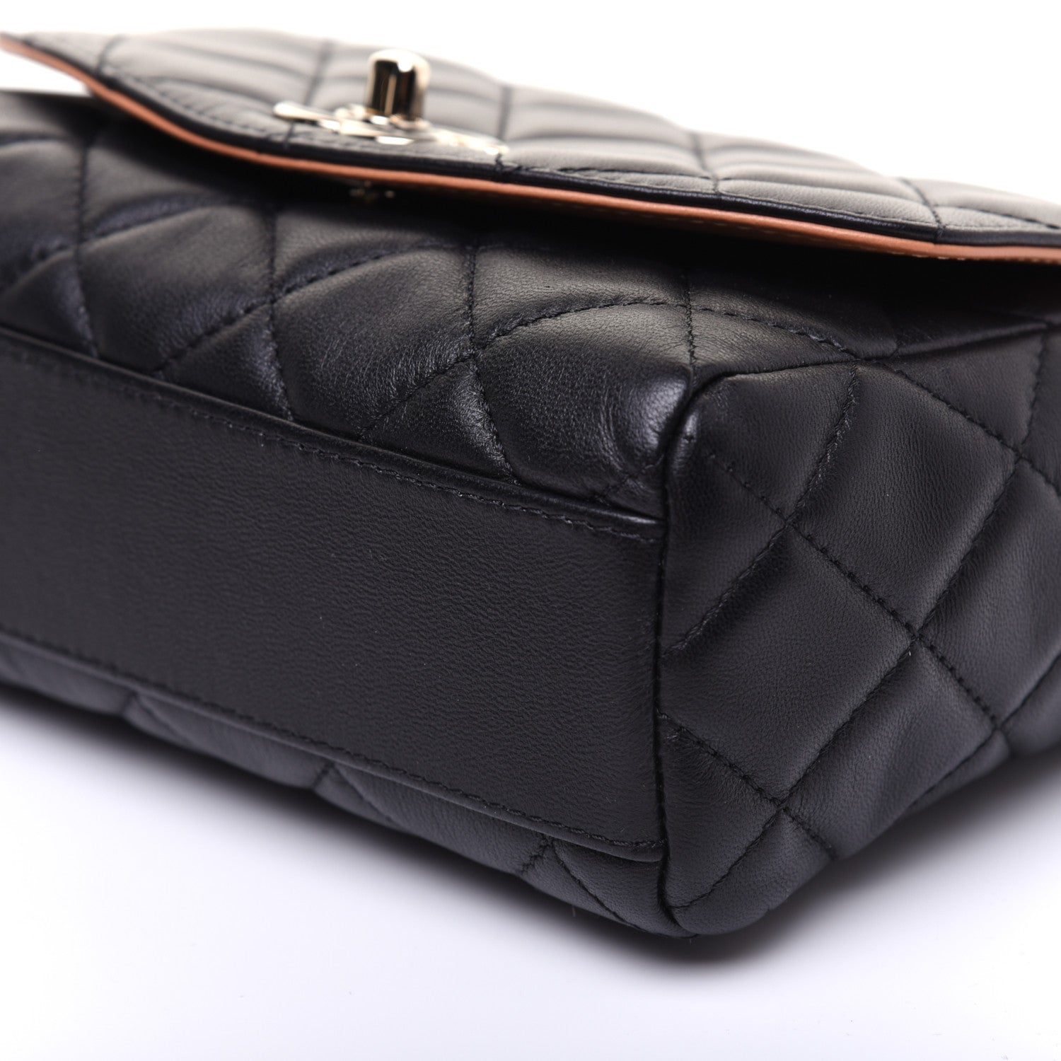 Chanel Lambskin Mixed Fibers Quilted Cocovado Flap Black 7 of 13