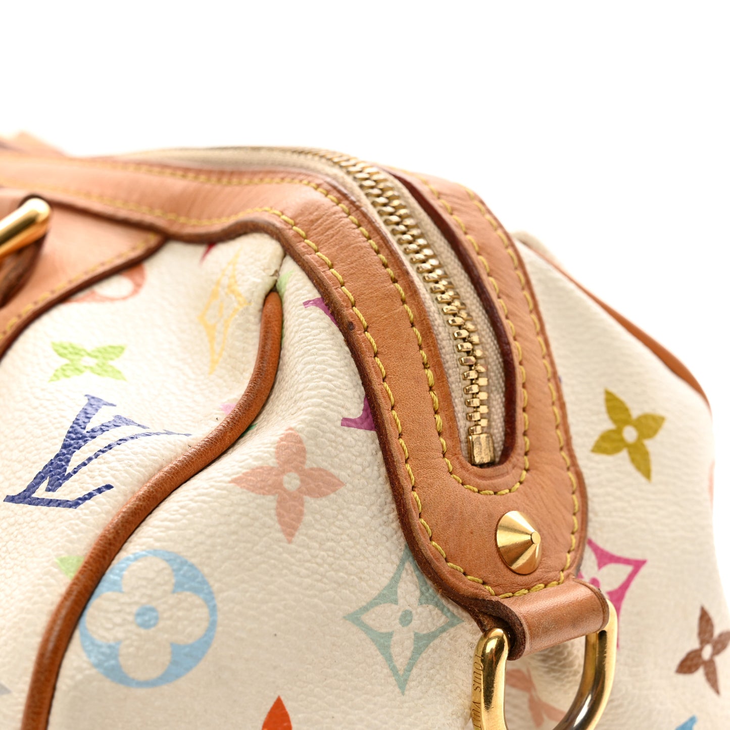 Monogram Multicolor Courtney MM White
