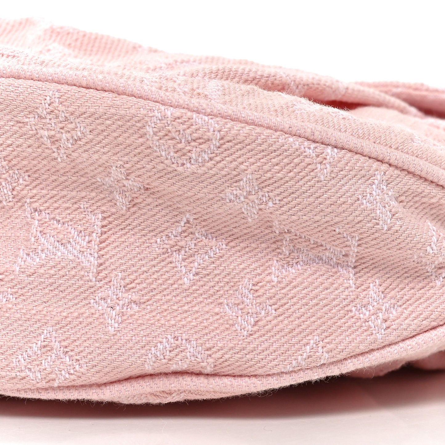 Monogram Denim Sunset Washed Pink