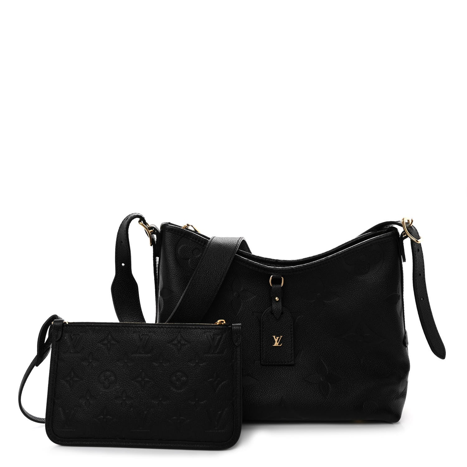 Louis Vuitton Empreinte Carryall PM Black 1 of 10