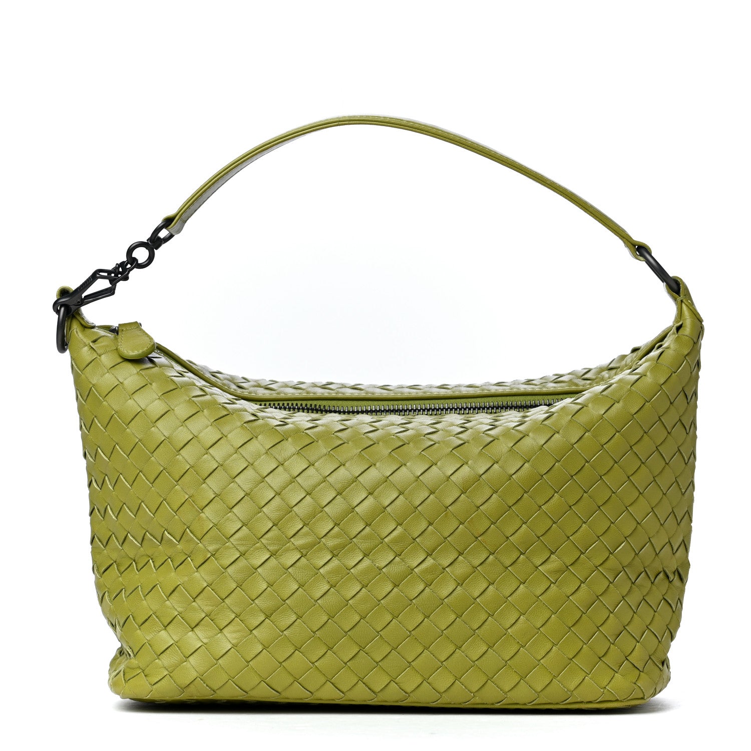 Bottega Veneta Nappa Intrecciato Small Shoulder Bag Assenzio 1 of 4