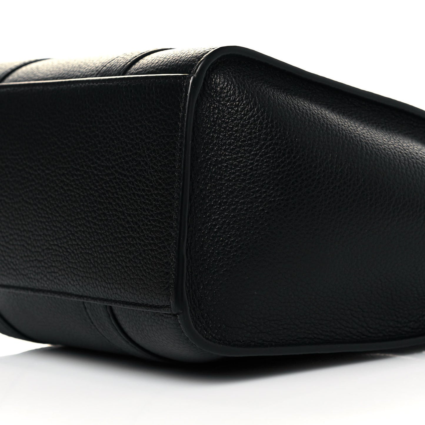 Small Classic Grain Mini Zipped Bayswater Black