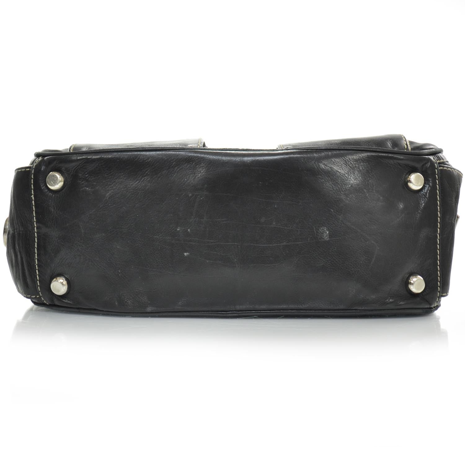 Marc Jacobs Leather Large Multipocket Hobo Black 5 of 8