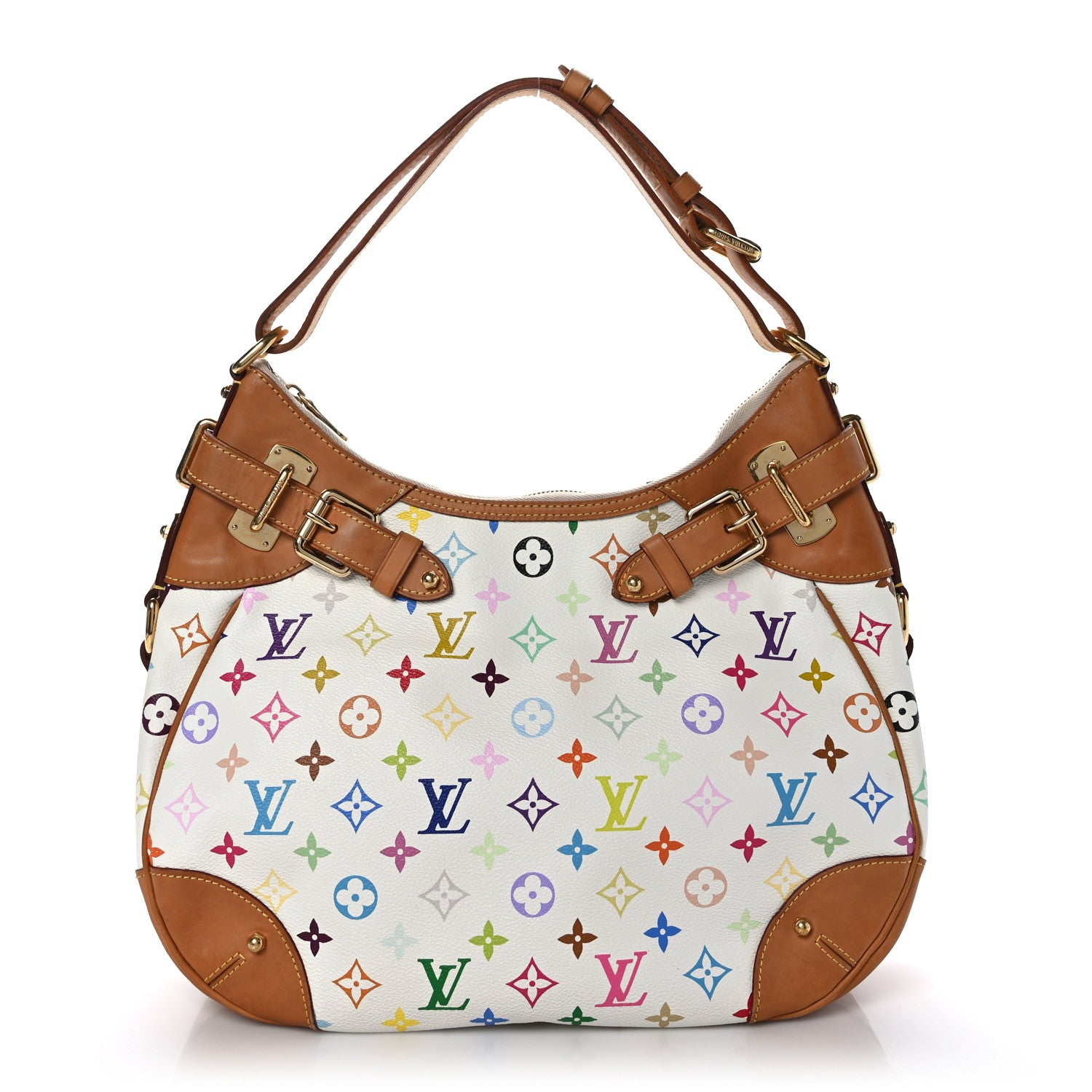 Louis Vuitton Monogram Multicolor Greta White 1 of 9
