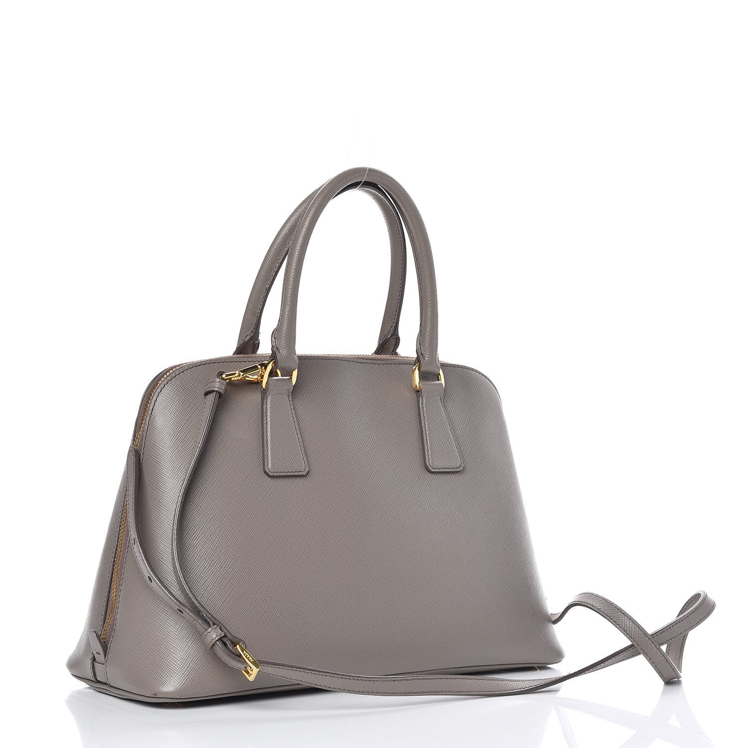Prada Saffiano Lux Medium Promenade Tote Argilla 3 of 21