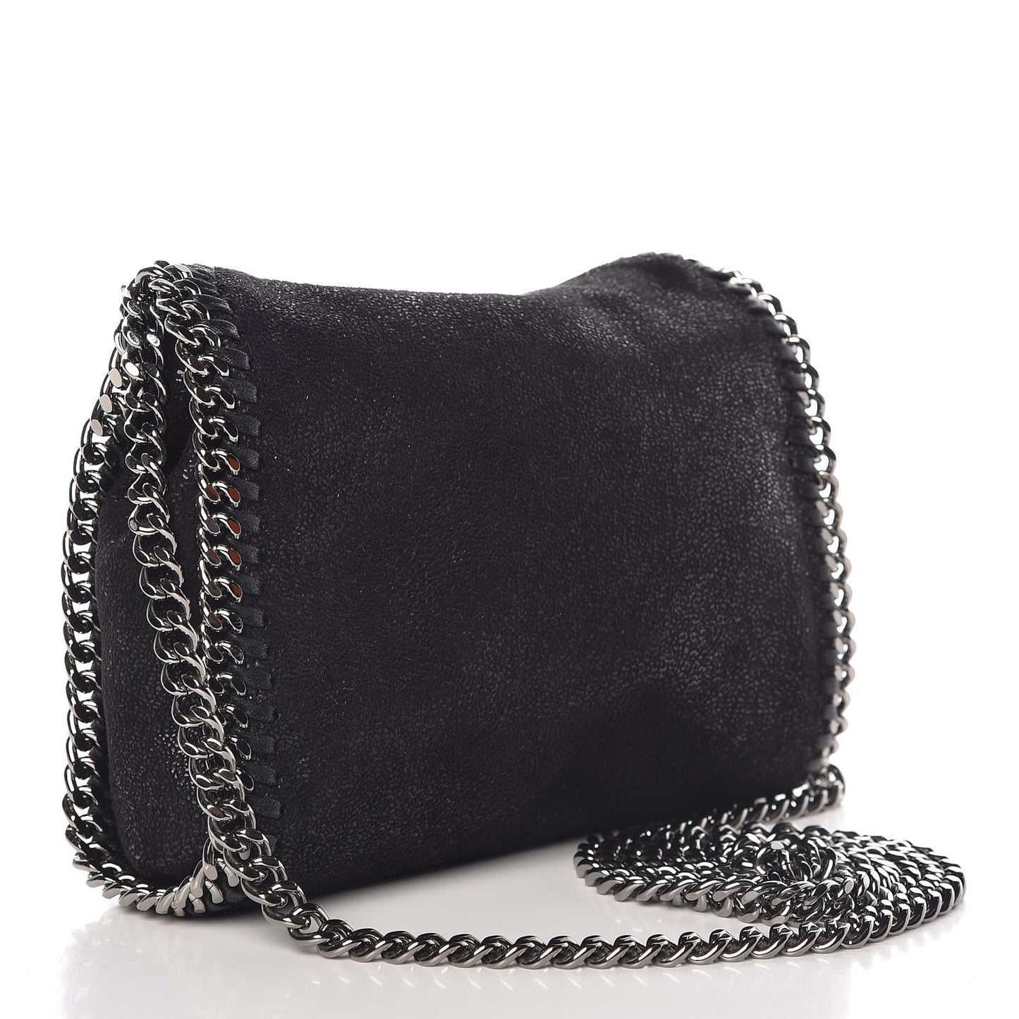 Shaggy Deer Tiny Falabella Tote Black