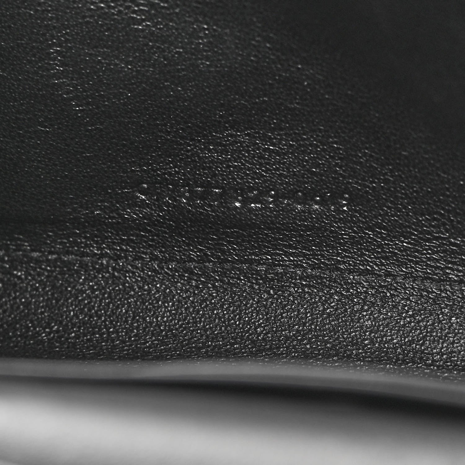 Saint Laurent Grain De Poudre Medium Classic Monogram Multicolor Graphic Print Chain Wallet Black 7 of 14
