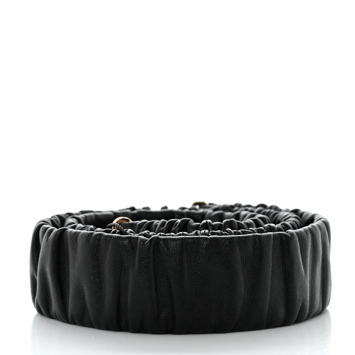 Calfskin CC Heart Belt 80 32 Black