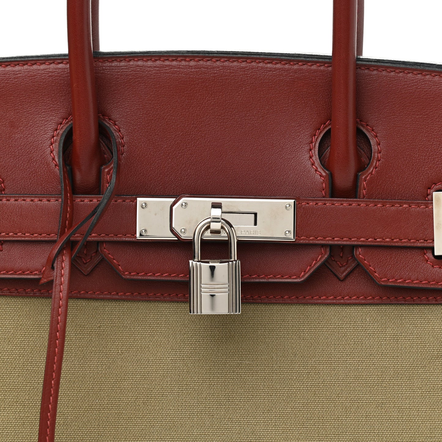 Toile Swift Birkin 30 Rouge H