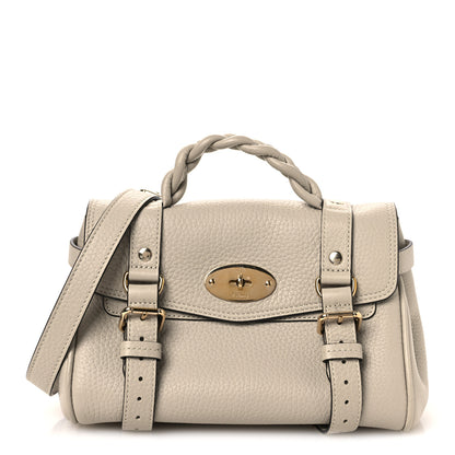 Mulberry Heavy Grain Mini Alexa Chalk 1 of 15
