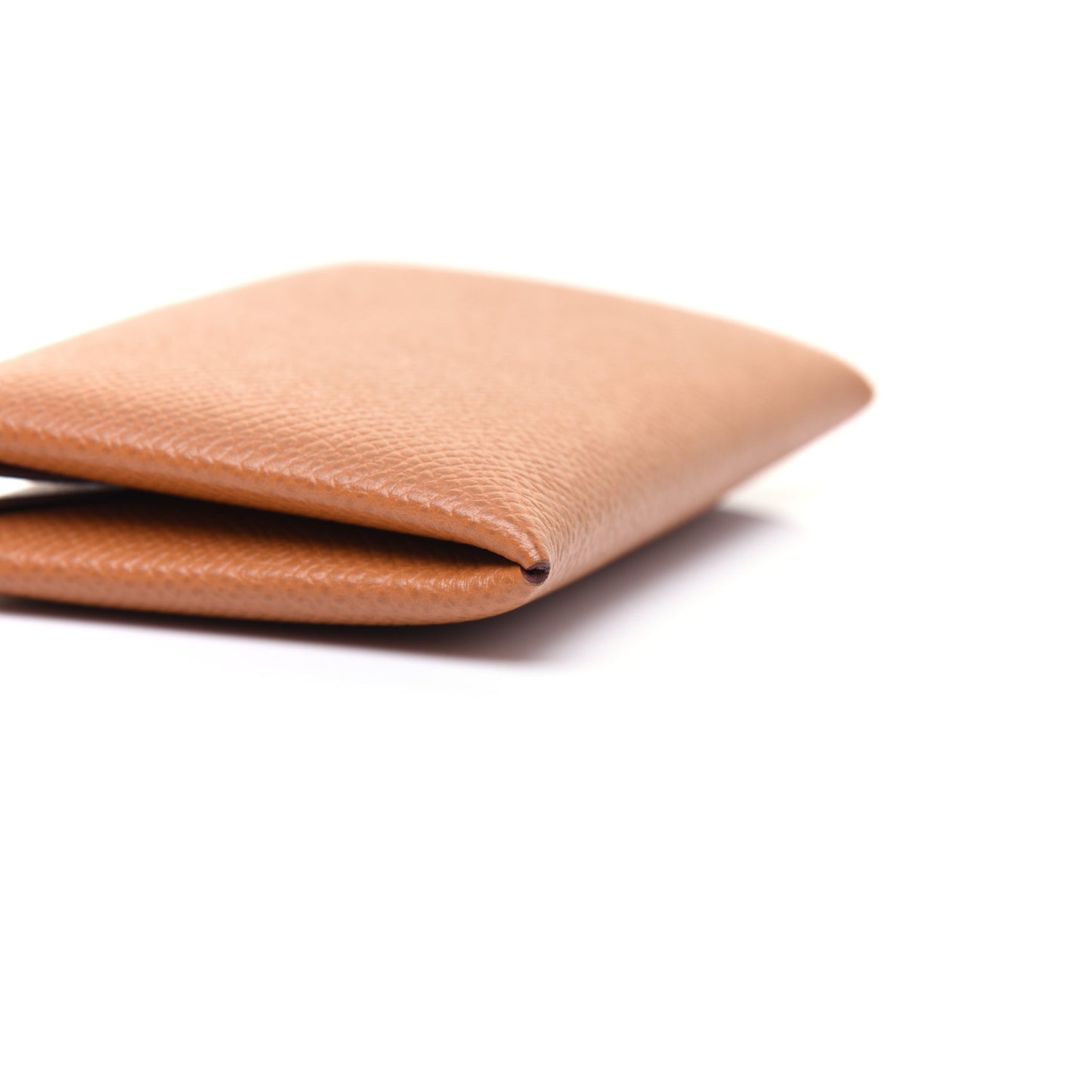 Epsom Calvi Card Case Gold