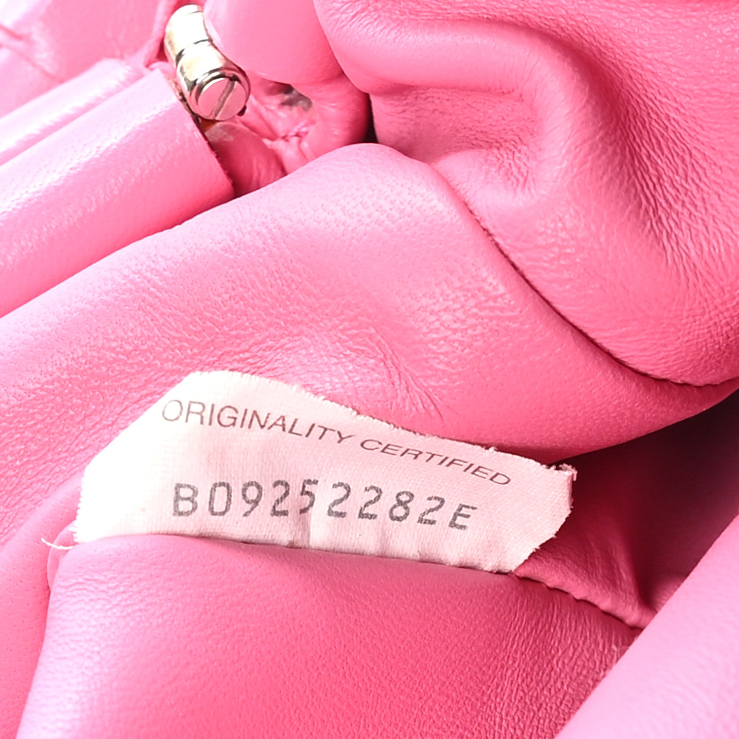 Bottega Veneta Nappa Maxi Intrecciato The Pouch Oversized Clutch Pink 7 of 10