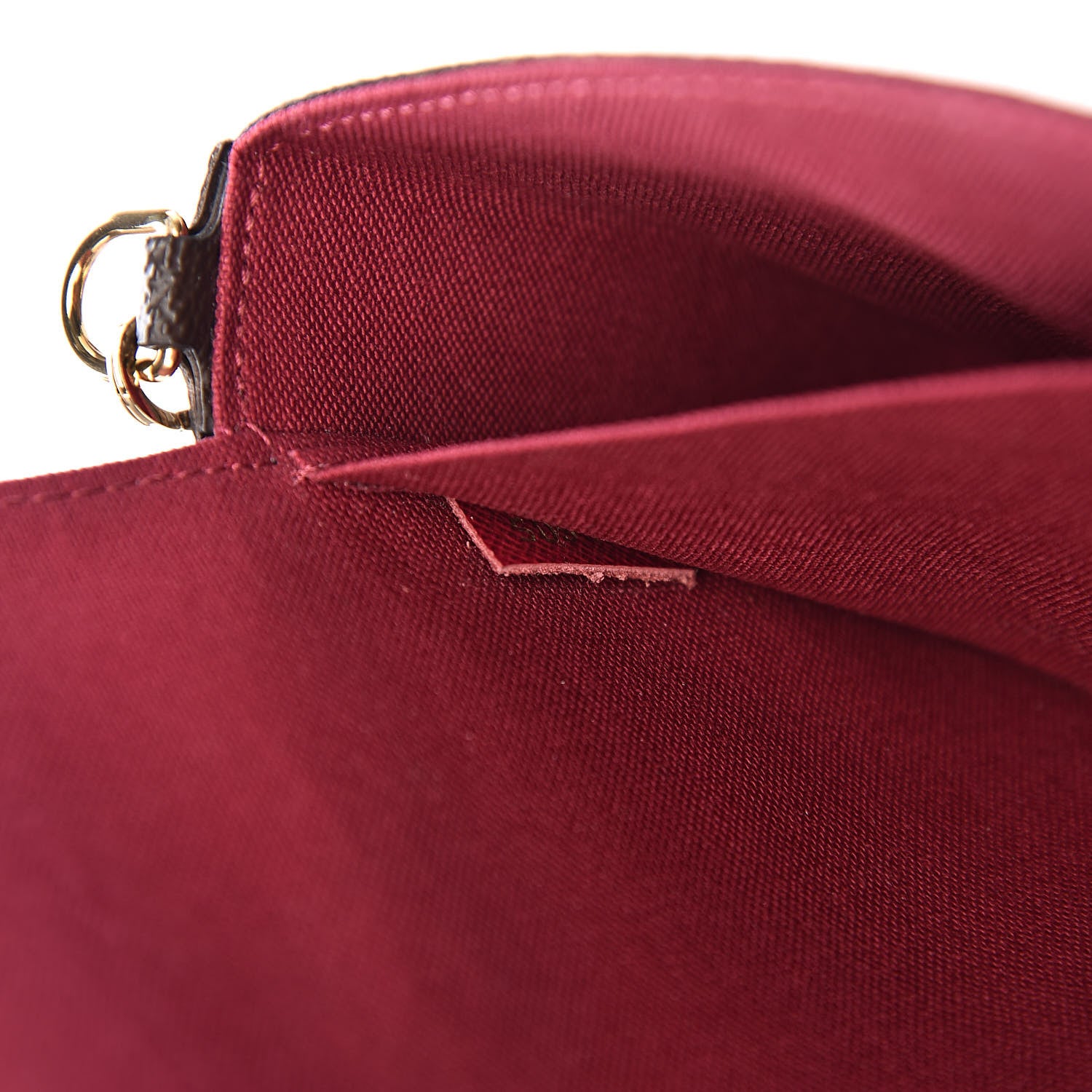 Louis Vuitton Monogram Pochette Felicie Chain Wallet Fuchsia 8 of 13