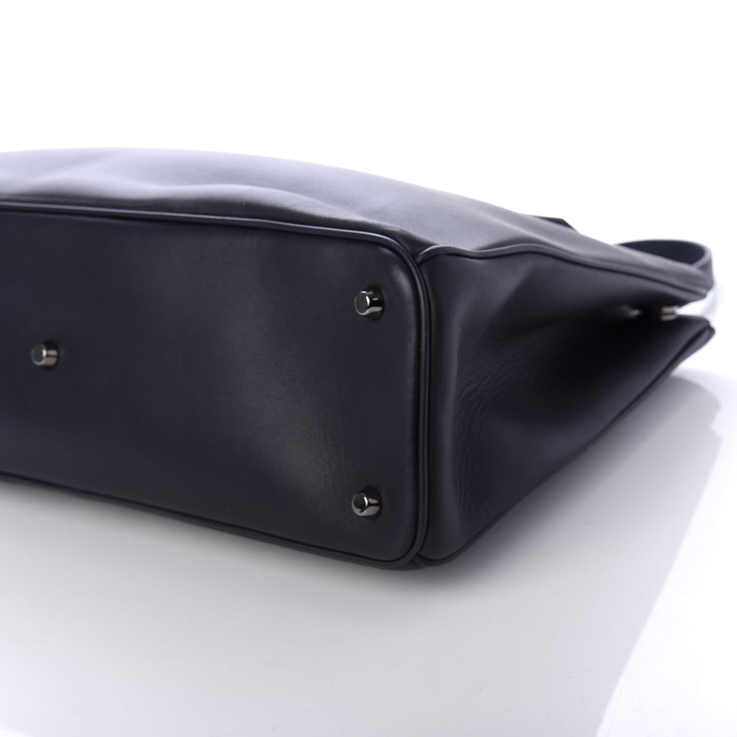 Smooth Calfskin Large Diorissimo Tote Black Rose Indien