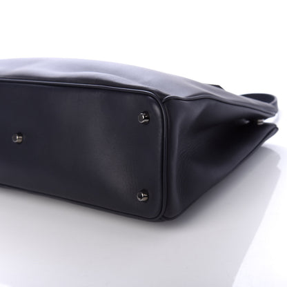 Christian Dior Smooth Calfskin Large Diorissimo Tote Black Rose Indien 8 of 9