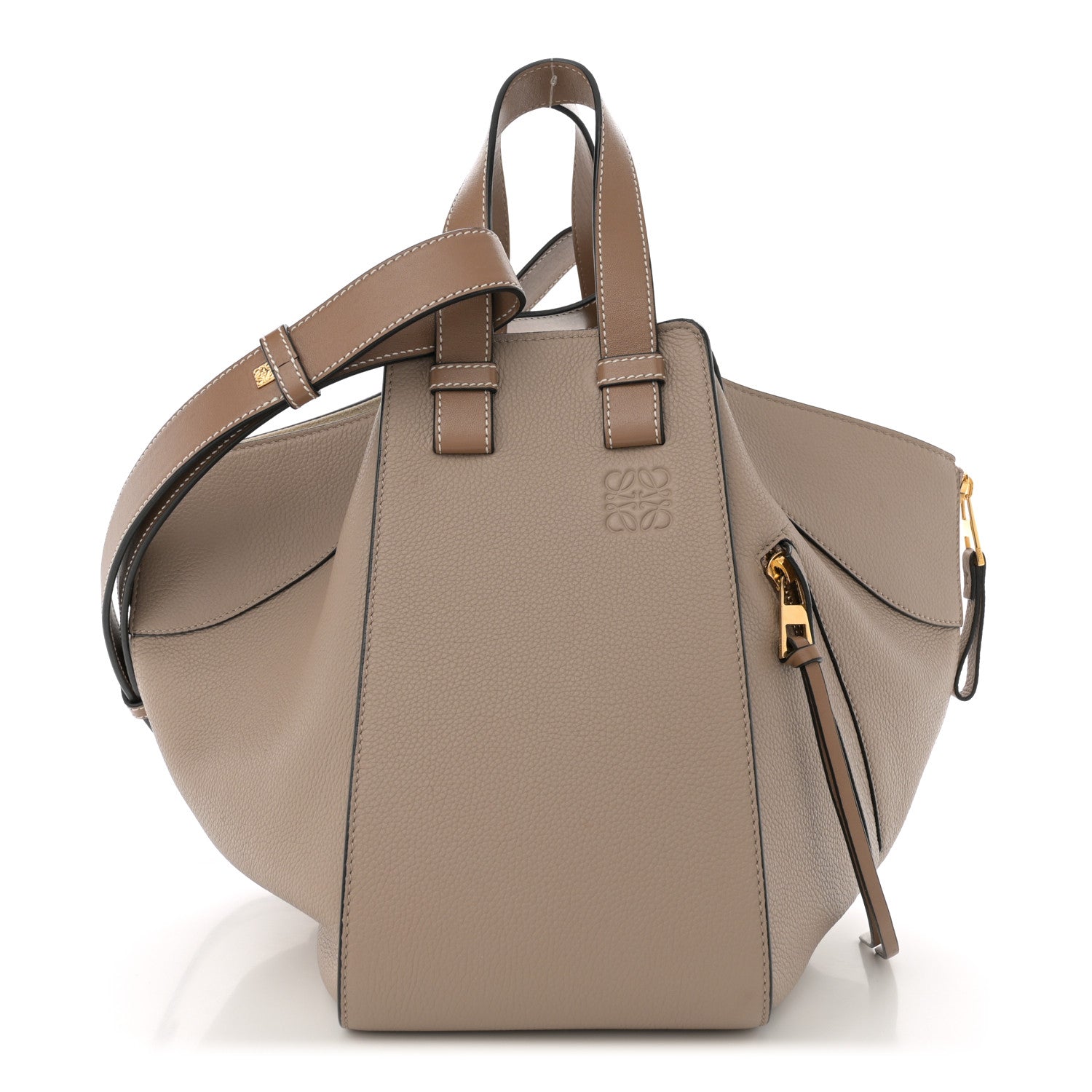 Loewe Calfskin Small Hammock Shoulder Bag Sand Mink 1 of 10