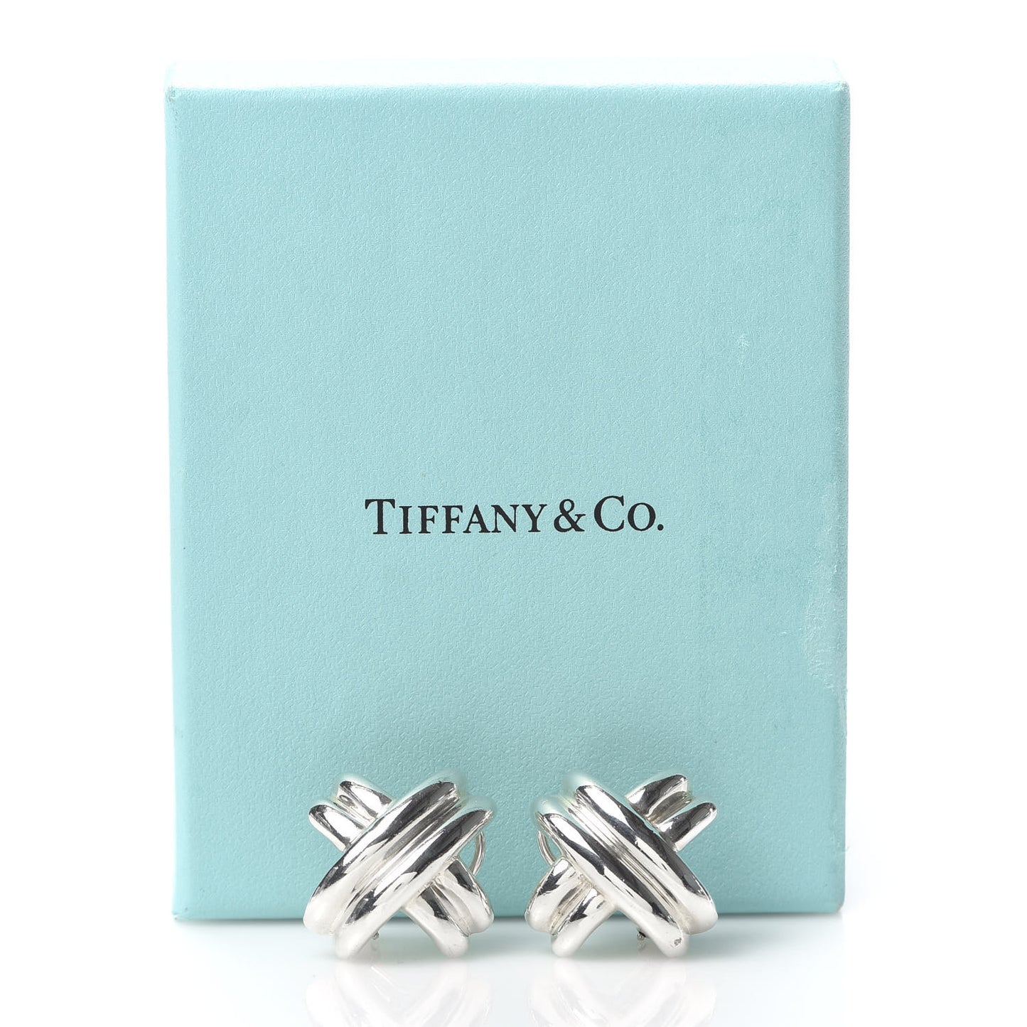 Sterling Silver Signature X Earrings