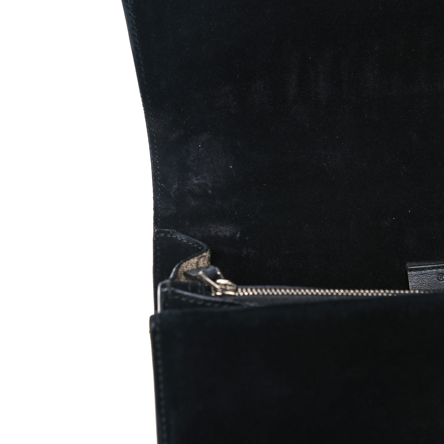 Gucci GG Supreme Monogram Medium Dionysus Shoulder Bag Black 12 of 13