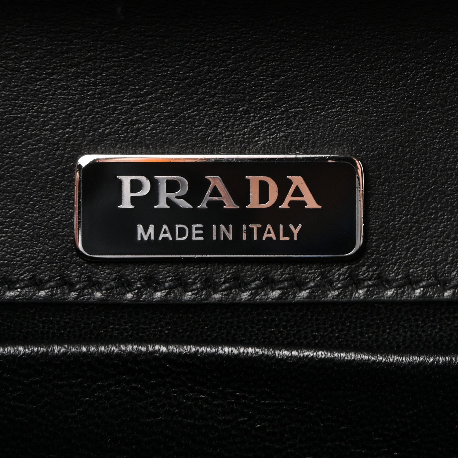 Prada City Calf Saffiano Cahier Astrology Bag Black 11 of 17