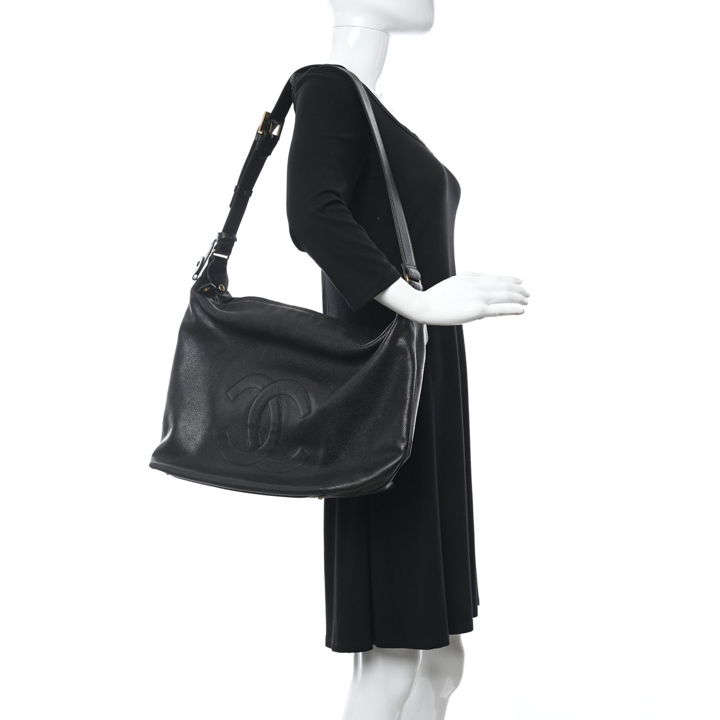 Caviar CC Hobo Black