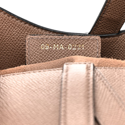 Christian Dior Grained Calfskin Saddle Bag Warm Taupe 7 of 10