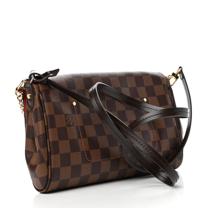 Louis Vuitton Damier Ebene Favorite MM 3 of 8