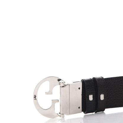 Gucci Calfskin 1973 Reversible Belt 110 44 Black Brown 7 of 8