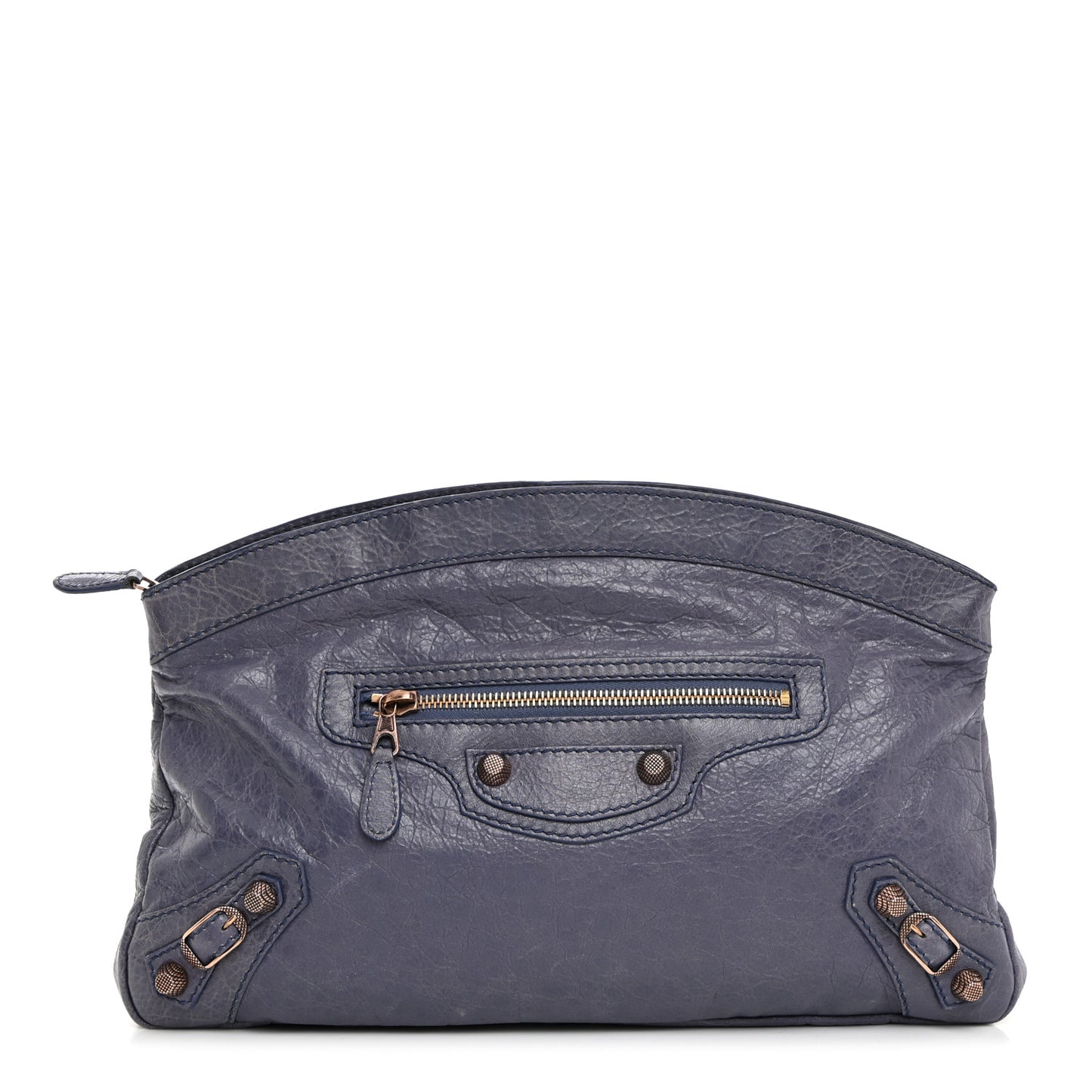 Agneau Giant 12 Rose Gold Hardware Premier Clutch Jacynthe