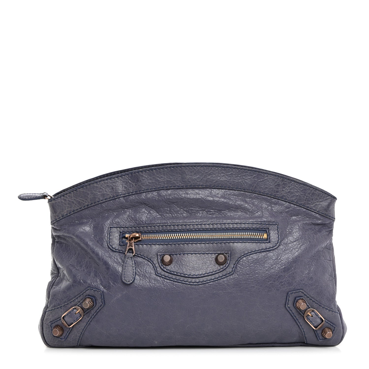 Balenciaga Agneau Giant 12 Rose Gold Hardware Premier Clutch Jacynthe 1 of 10